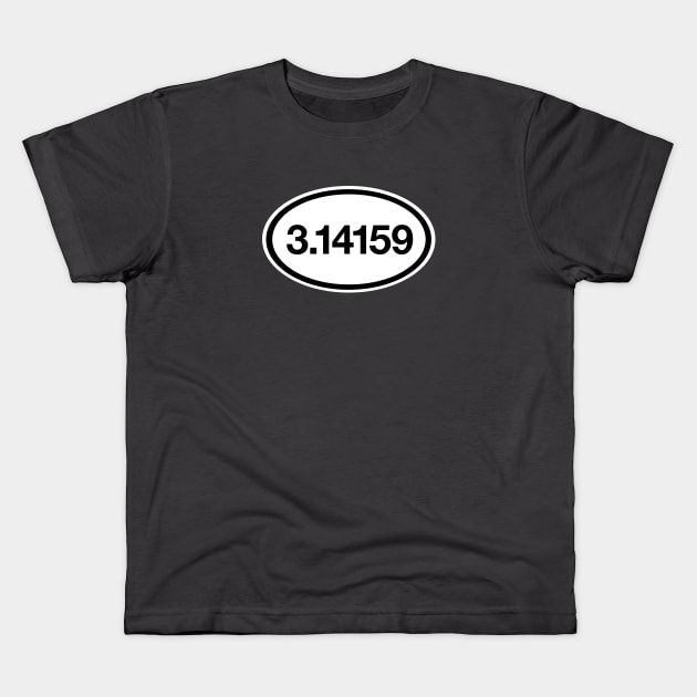 Pi Marathon Kids T-Shirt by codeWhisperer